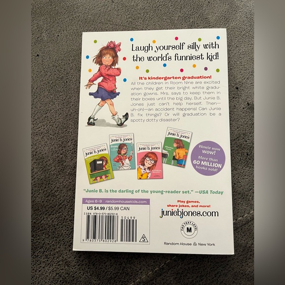 Junie B. Jones Graduation Girl Book new - Picture 2 of 2
